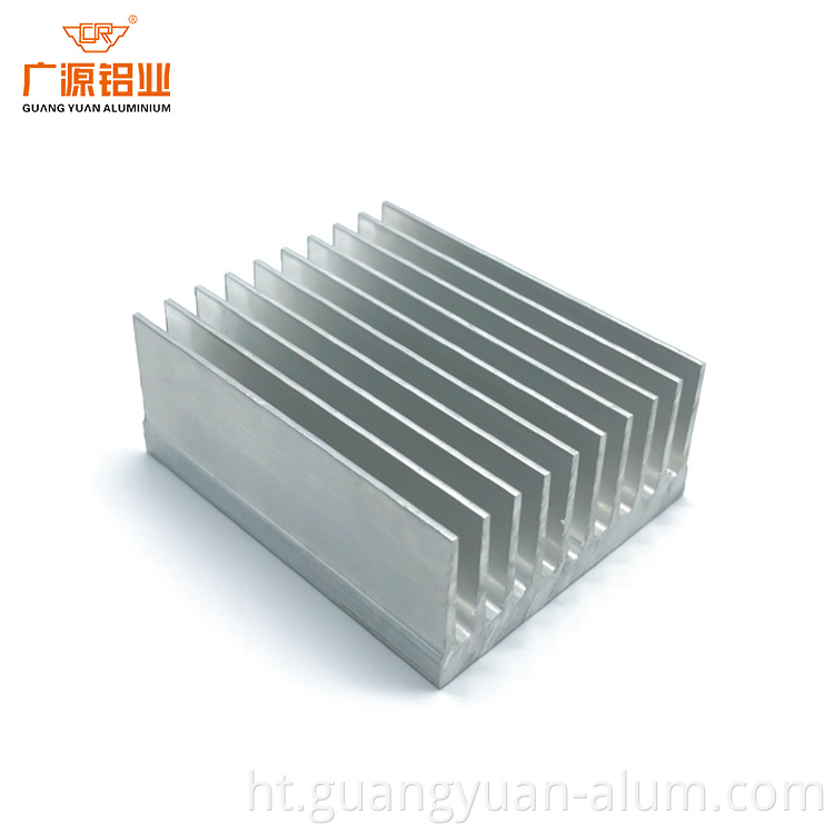 guangyuan aluminum co., ltd Aluminum Extrusion Heat Sink Aluminum Extruded Profile Heatsink Aluminum